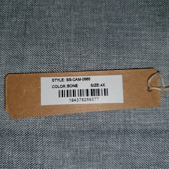 NWT SKIMS 4X Summer Mesh Cami Bodysuit BONE - Picture 3 of 3